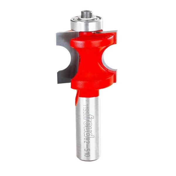Diablo Half Round Bit with Bearing, 1-5/32 in Dia Cutter, 1 in L Cutting, 2-7/8 in OAL 82-510 - main