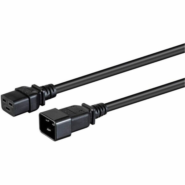 Monoprice Heavy Duty Extension Cord - IEC 60320 C20 to IEC 60320 C19_ 12AWG_ 20A 35059 - main