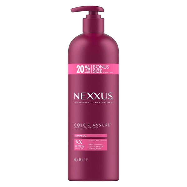 Nexxus Hair Color Assure with ProteinFusion Sulfate Free Shampoo, 16.5 Ounce, 4PK 69780604 - main