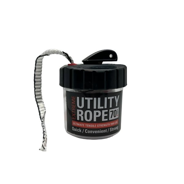 Rapid Rope Utility Rope, 70 ft L, White RRMCW6140 - main