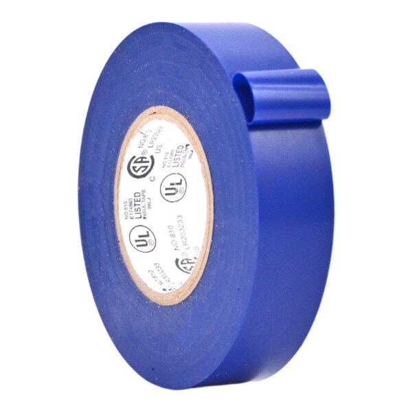 Wod Tape ETC760 General Purpose Electrical Tape Blue UL-CSA listed core: 3/4 in. X 60 ft, 200PK WOD ETC760-00750-200-60-BLU - main