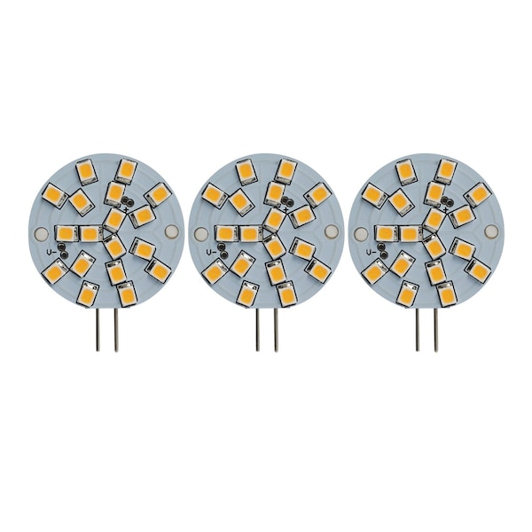 Bulbrite 20-Watt Equivalent Wafer Non-Dimmable Bi-Pin (G4) LED Light Bulb Warm White Light, 2PK 861543 - main