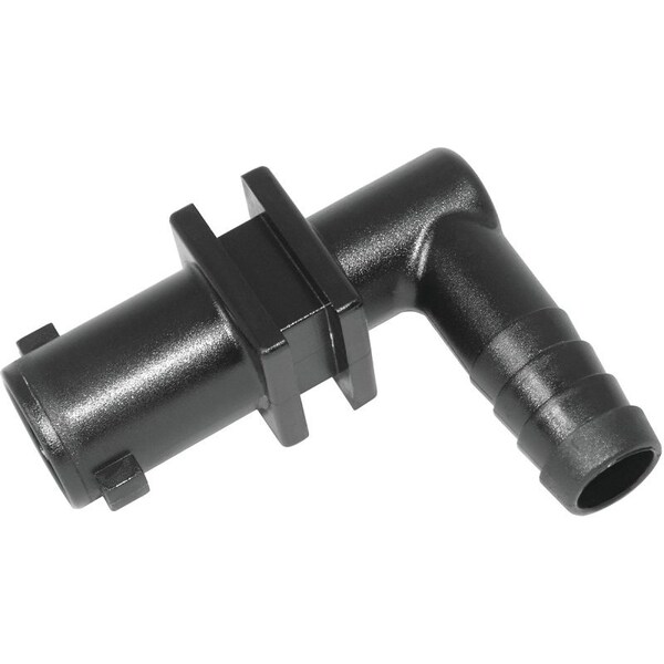 Green Leaf Y8231005 Dry Boom Nozzle Body Elbow, 34 in, Quick x Hose Barb, 7 psi Pressure, EPDM Rubber Y8231005 2PK - main