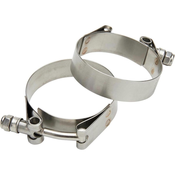 Allstar Performance 1.5 - 1.75 in. T-Bolt Band Clamps ALL18344 - main