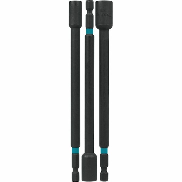 Makita ImpactX 3 Pc. 6 in Magnetic Nut Driver Set A-97695 - main