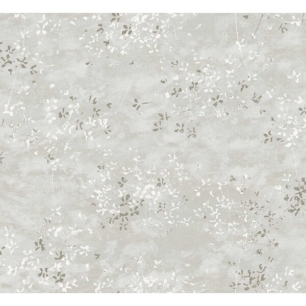 A-Street Prints Arian Silver Inkburst Wallpaper 4105-86427 - main
