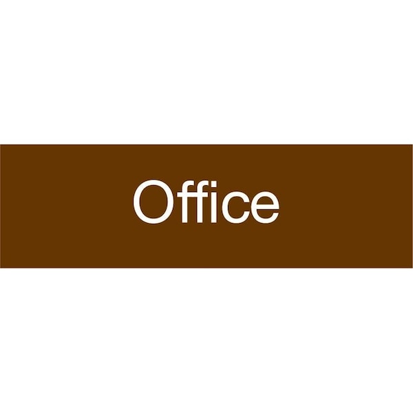 Nmc Office Engraved Sign, EN16BN EN16BN - main