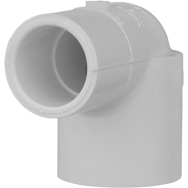 Charlotte Pipe And Foundry 3/4'' Slip x Spigot Schedule 40 90 Deg. Street PVC Elbow, 1/4 Bend PVC 02304 0600HA - main