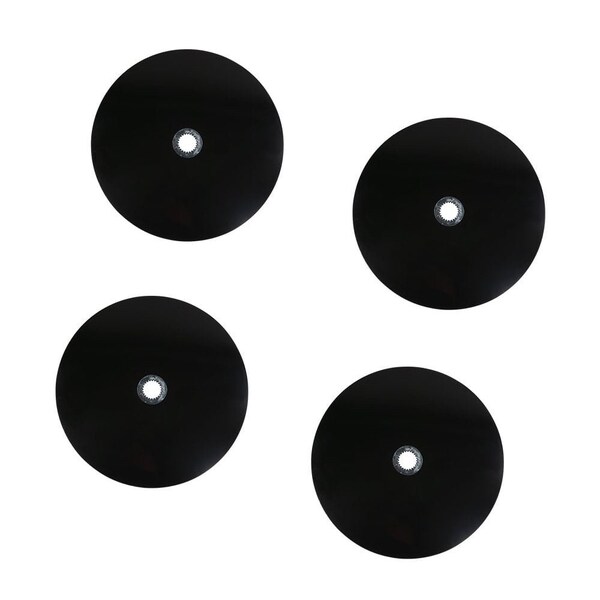 Mytee Products 32in Fifth Wheel Disc Lube Plate w/ Steel Retention Clip - 5mm Thick, HDPE, 4PK 5WD-32x4 - main