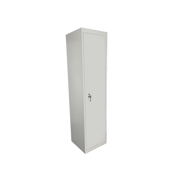 Steel Cabinets Usa Utility Storage Cabinet, 72 in H, 18 in W, 18 in D, Gray, 4 Shelves FS-18-G - main