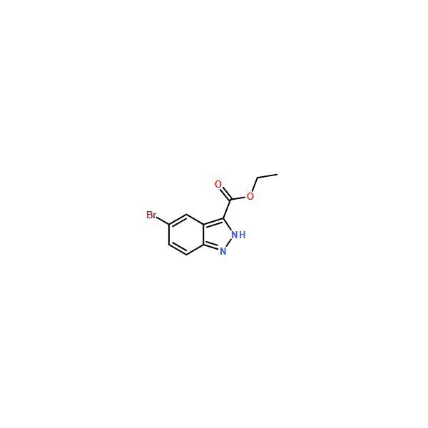 Ak Scientific Ethyl 5-bromo-1H-indazole-3-carboxylate (1g), CAS 1081-04-5 Y5169-1g - main