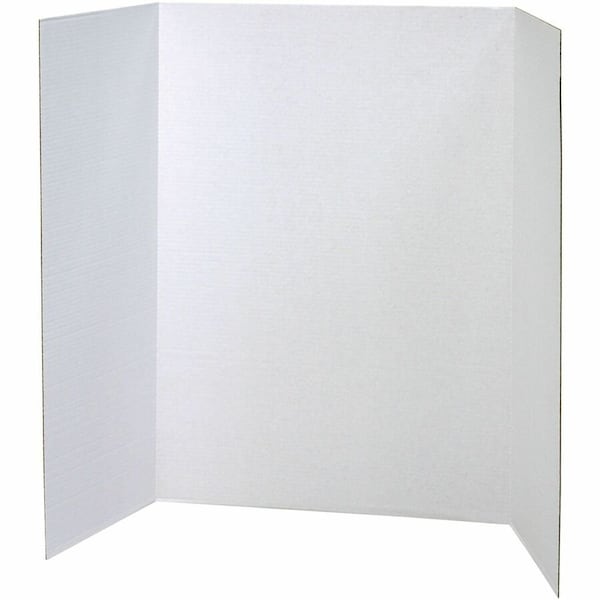 Pacon Presentation Boards, White, 4PK PAC37634 - main