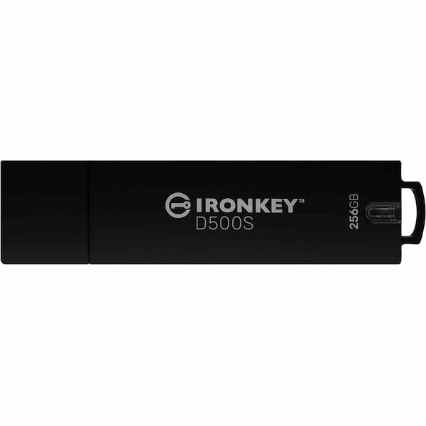 Kingston 256GB IRONKEY D500S FIPS 140-3 LVL 3 PENDING AES-256 IKD500S/256GB - main