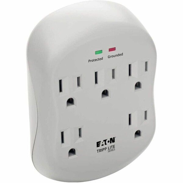 Eaton Tripp Lite Series Protect It 5-Outlet Surge Protector, Direct Plug-In, 1080 Joules, 1-Line RJ11 SK5TEL-0 - main
