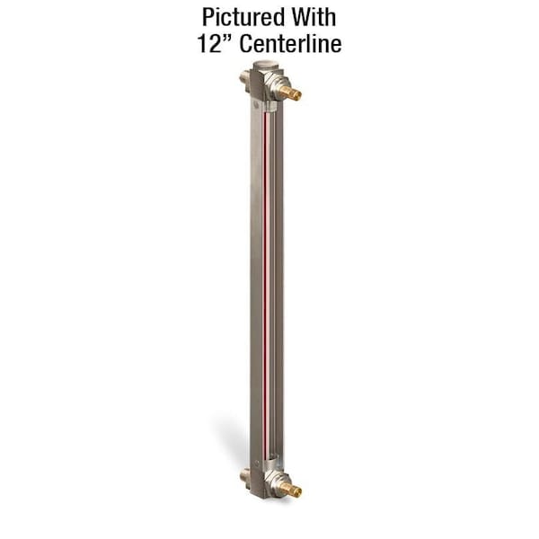 Oil-Rite Steel Liquid Gauge with Shut-Off with Straight Threads and Buna-N Seals - 36in., 1/2in.-20 B1559-33600BA1W - main