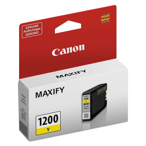 Canon Ink Cartridge, Pgi-1200, Yellow 9234B001 - main