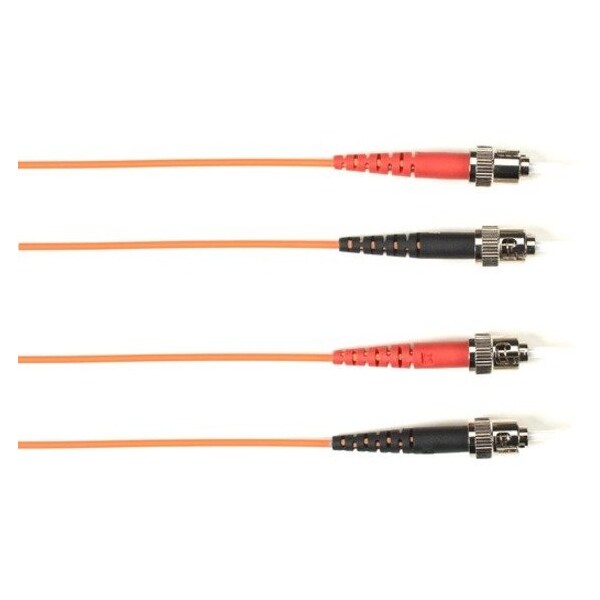 Black Box 1-M, St-St, 62.5-Micron, Multimode, Pvc FOCMR62-001M-STST-OR - main