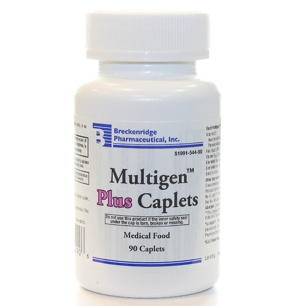 Breckenridge Pharmaceutical Multigen Plus Caplets, 90PK 51991054490 - main