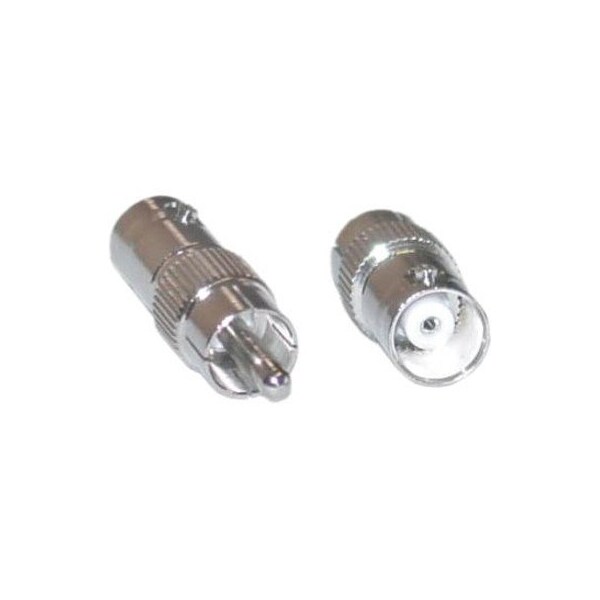 Cable Wholesale CableWholesale 30X2-03100 BNC to RCA Adaptor - 1 x BNC Video Female - 1 x RCA Video Male 30X2-03100 - main