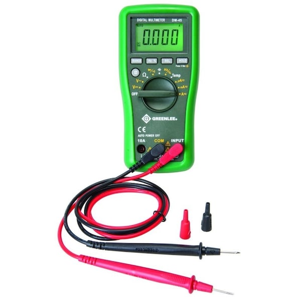 Greenlee Textron Greenlee Multimeter, Digital Display DM-45 - main