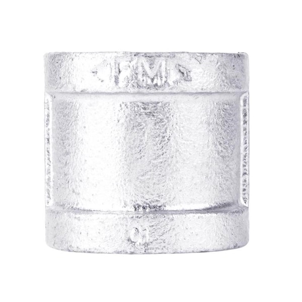 B & K STZ Industries 1-1/2 in. FIP each X 1-1/2 in. D FIP Galvanized Malleable Iron Coupling 311UCO-112 - main