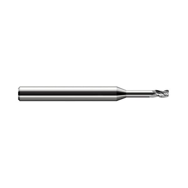 Harvey Tool 0.0250in Cutter DIA x 0.0050in Radius x 0.0370in L of Cut x 0.1250in 1/8 Reach Carbide Corner Rad 800525 - main
