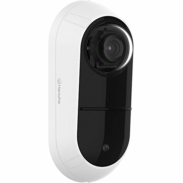 Hanwha Vision T SERIES, WALL MOUNT AI PANORAMIC CAMERA, 5MP at 30 FPS, 1.6MM FIXED FOCAL LENS ( TNV-C8011RW - main