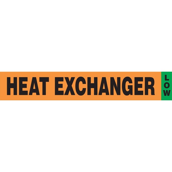 Accuform IIAR COMPONENT MARKER HEAT EXCHANGERL RAC734 - main