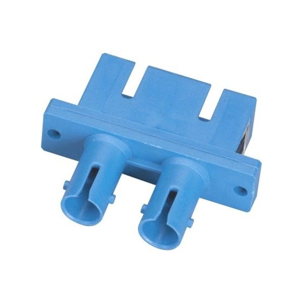 Black Box Fiber Optic Adapter, St Sc, Single-Mode, Duplex, Rectangular Mounting FOT114 - main