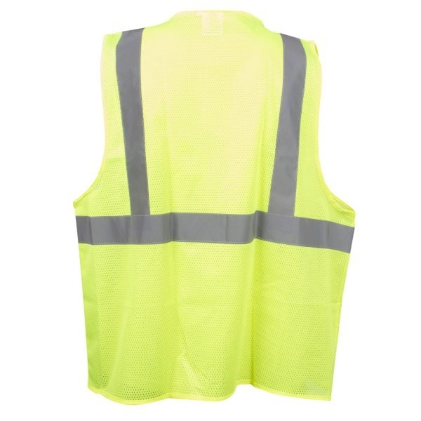 Cor-Brite Safety Vest, Class 2, 2 In Reflective Tape VZ261PS - main
