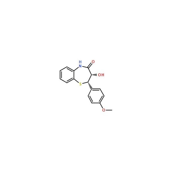 Ak Scientific (2S-cis)-(+)-2, 3-Dihydro-3-hydroxy-2-(4-methoxyphenyl)-1, 5-benzothiazepin-4(5H)-one (25g), CAS 4239 O885-25g - main