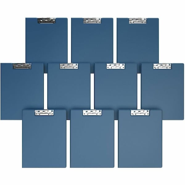 Davis Group Essential Clipboard, Lever Clip-Navy, PK10 4511-72-10 - main