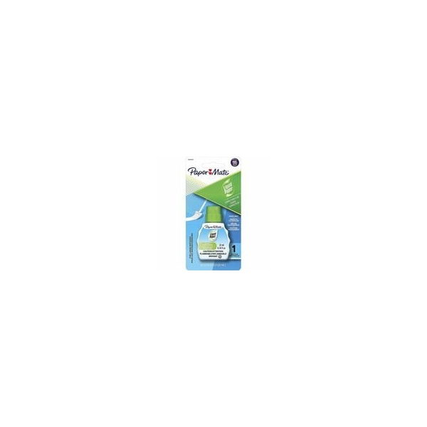 Paper Mate Liquid Paper Fast Dry Correction Fluid, 22 mL, Bright White, Fast-drying, Spill Resistant, 6PK 5640415K - main