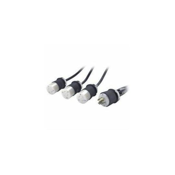 Apc Splitter Power Cord, L21-20P, SJ, 2, 4, 6 ft. AP9883 - main
