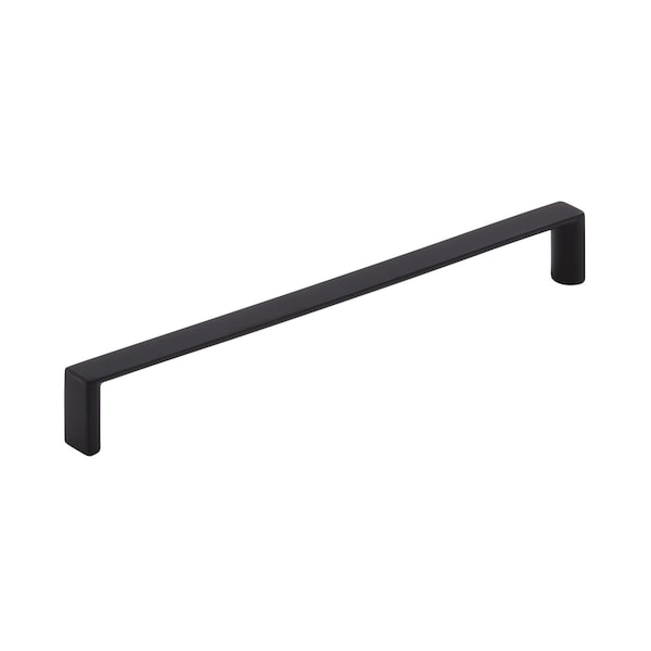 Amerock Metro 6-5/16 inch (160mm) Center-to-Center Matte Black Cabinet Pull, 10PK 10VMP37292MB - main