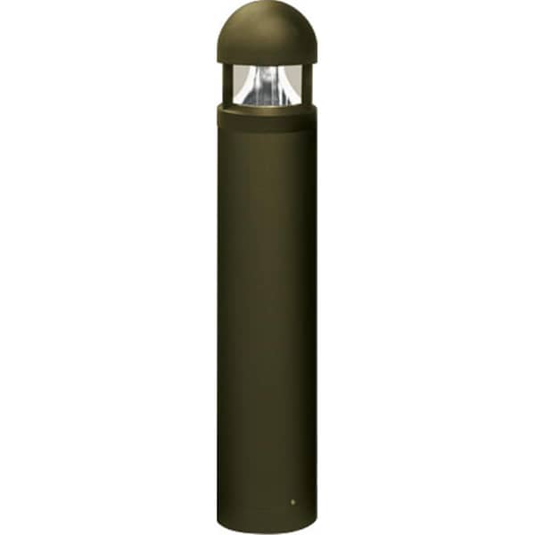 Feeltheglow 60W 120V Powder Coated Cast Aluminum Bollard, Bronze - 41.94 x 7.94 x 7.94 in. FE2940620 - main