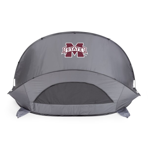 Picnic Time Family Of Brands NCAA Mississippi State Bulldogs Manta Portable Beach Tent - Pop Up Tent 113-00-105-384-0 - main