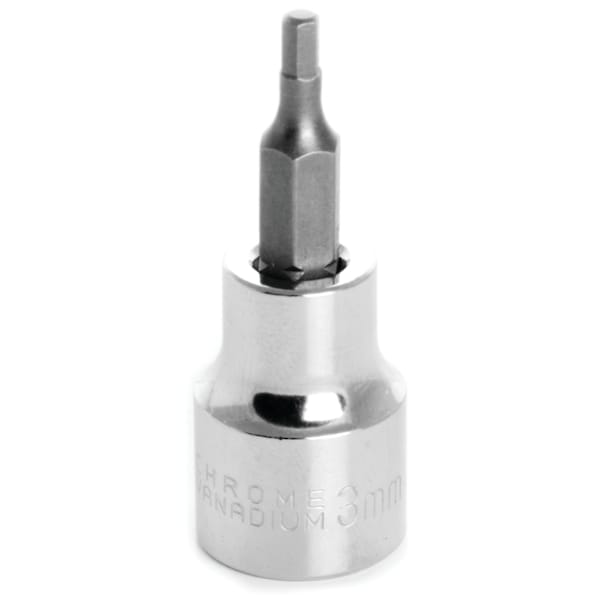 Performance Tool 3/8 In Dr. Hex Bit Socket 3Mm, W38893 W38893 - main
