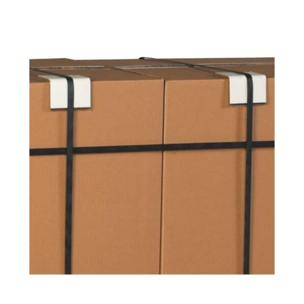 Partners Brand Strapping Protectors, .120, 2" x 2" x 6", White, PK800 SP226120 - main