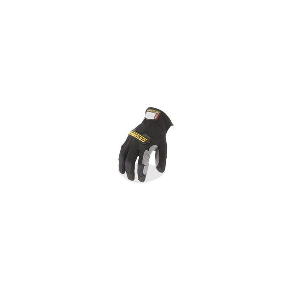 Ironclad Performance Wear WorkForce All-purpose Gloves - Large Size - Black, Gray - Impact Resistant, Abrasion Resistant, WFG04L - main
