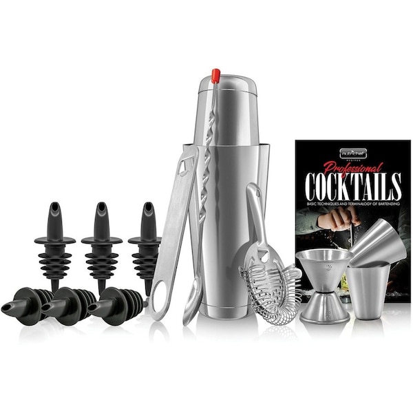 Nutrichef 14Pc Cocktail Bar Drink Set NCCS15PC - main