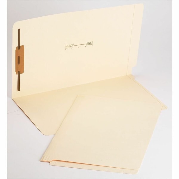 Esselte Pendaflex Laminated Spine End Tab Folder with 1 Fastener- 11 pt Manila- Legal, 50PK 13210 - main