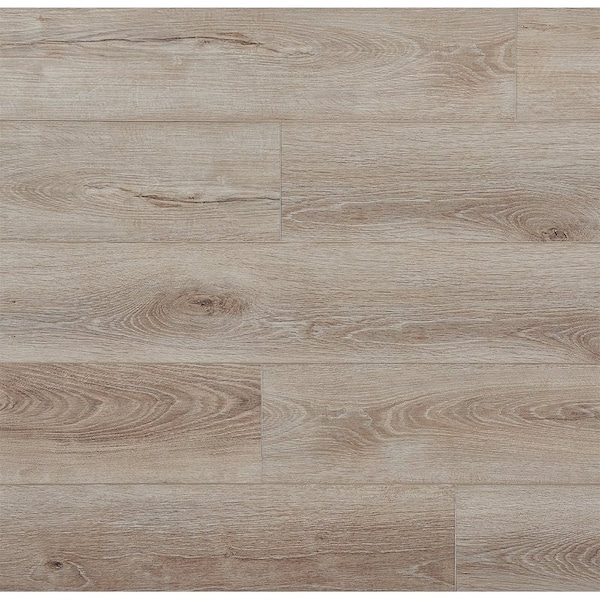 Healthier Choice Flooring Luxury Plank, 48 in L, 7 in W, Beveled Edge, Wood Look Pattern, Vinyl, Ocean View CVP103S07 - main