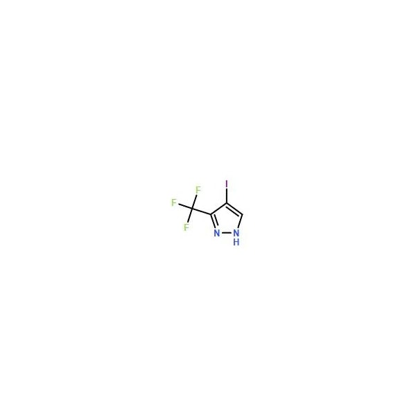 Ak Scientific 4-Iodo-3-trifluoromethyl-1h-pyrazole (1g), CAS 866638-72-4 V8220-1g - main