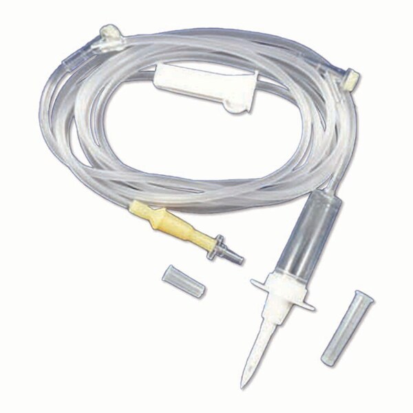 Jorgensen Laboratories Jorvet IV Extension Set, Extra Length, w/2 Y Sites, 100", J0400P J0400A - main