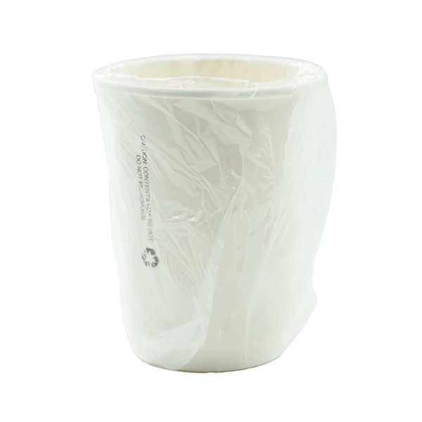 Rdi Double Wall Cup Generic Wrapped White 12oz 500cs, 500PK CP-DBW12-WHT - main