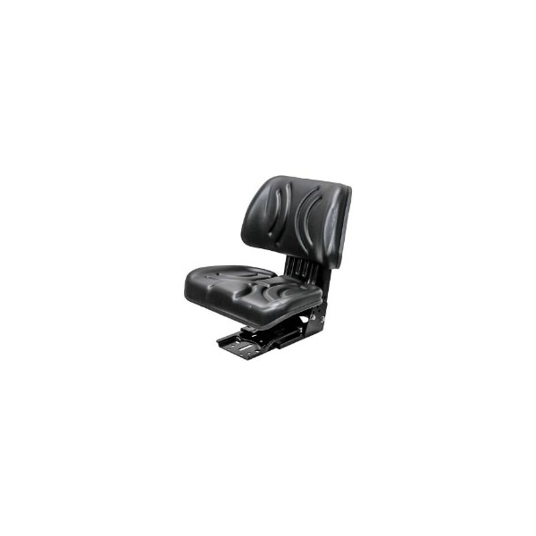 Uni Pro 355 Utility Mechanical Suspension Seat, Black Vinyl 8782 - main