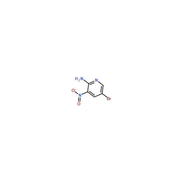 Ak Scientific 2-Amino-5-bromo-3-nitropyridine (25g), CAS 6945-68-2 K158-25g - main