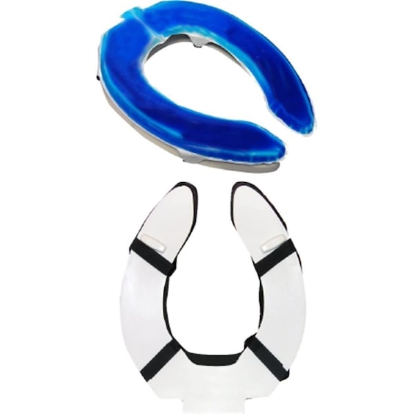 Skil-Care 15 x 18.5 in. Gel-Foam Toilet Seat Cushion Chairpro Alarm System 909376 - main