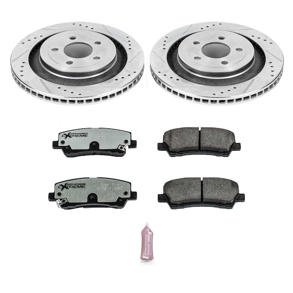 Powerstop Z26 STREET WARRIOR PERFORMANCE BRAKE KIT K6812-26 - main